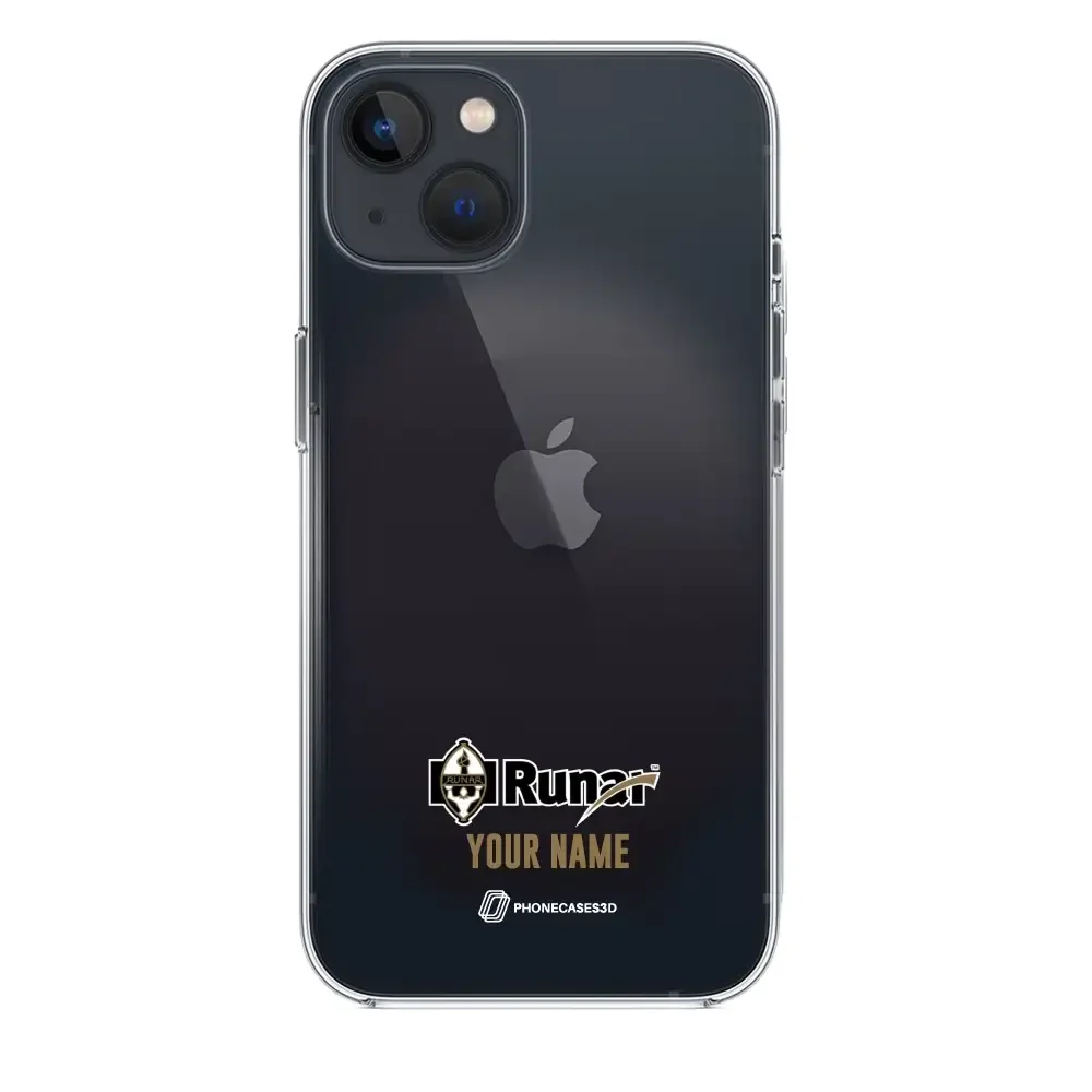 IL Runar Official Clear Phone Case Minimal Crest - Image 4