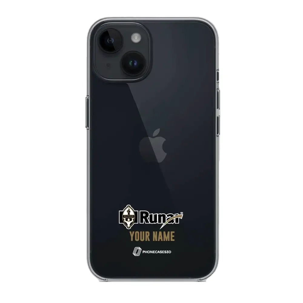 IL Runar Official Clear Phone Case Minimal Crest - Image 6
