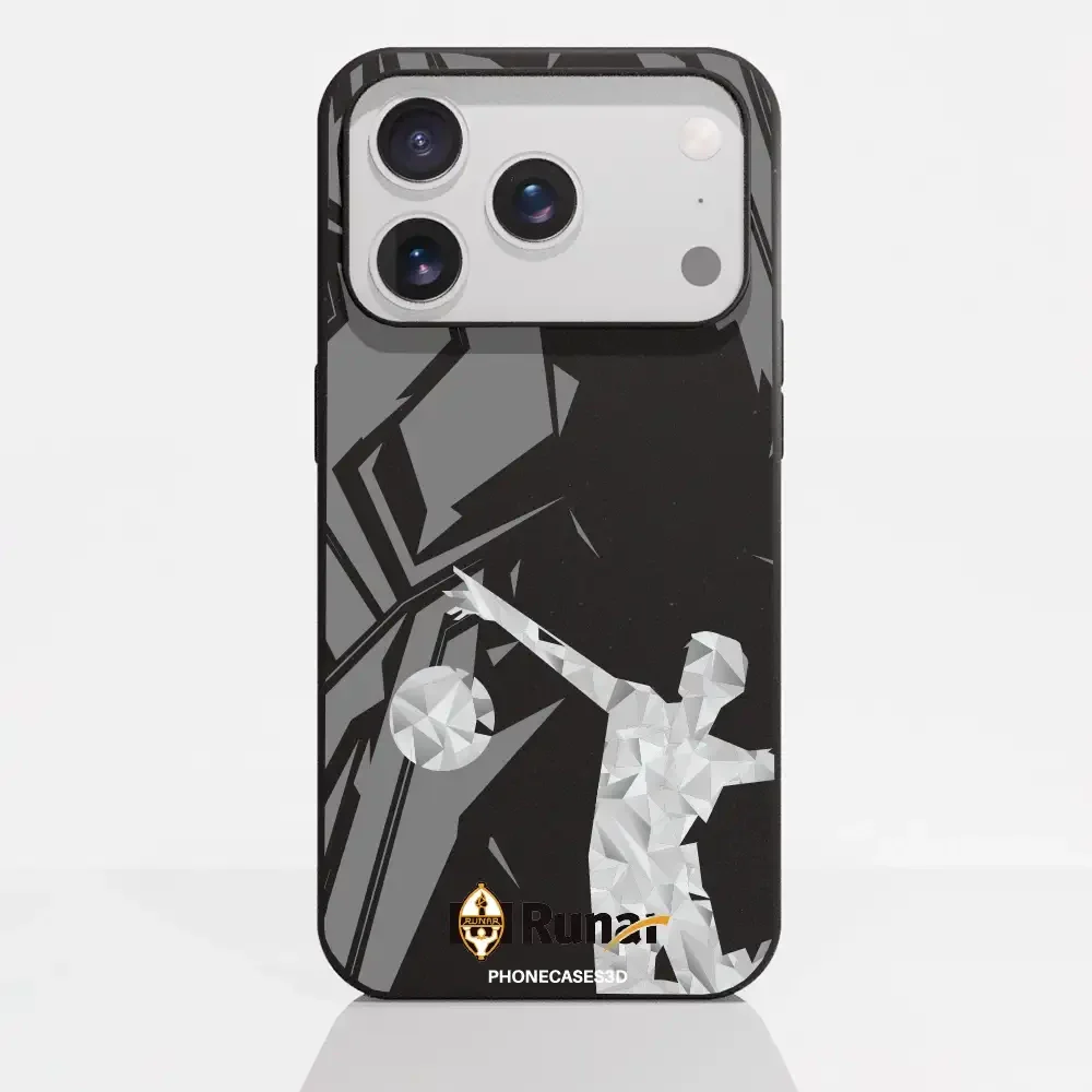 IL Runar Official Compostable Phone Case Design - geometric player - Image 25