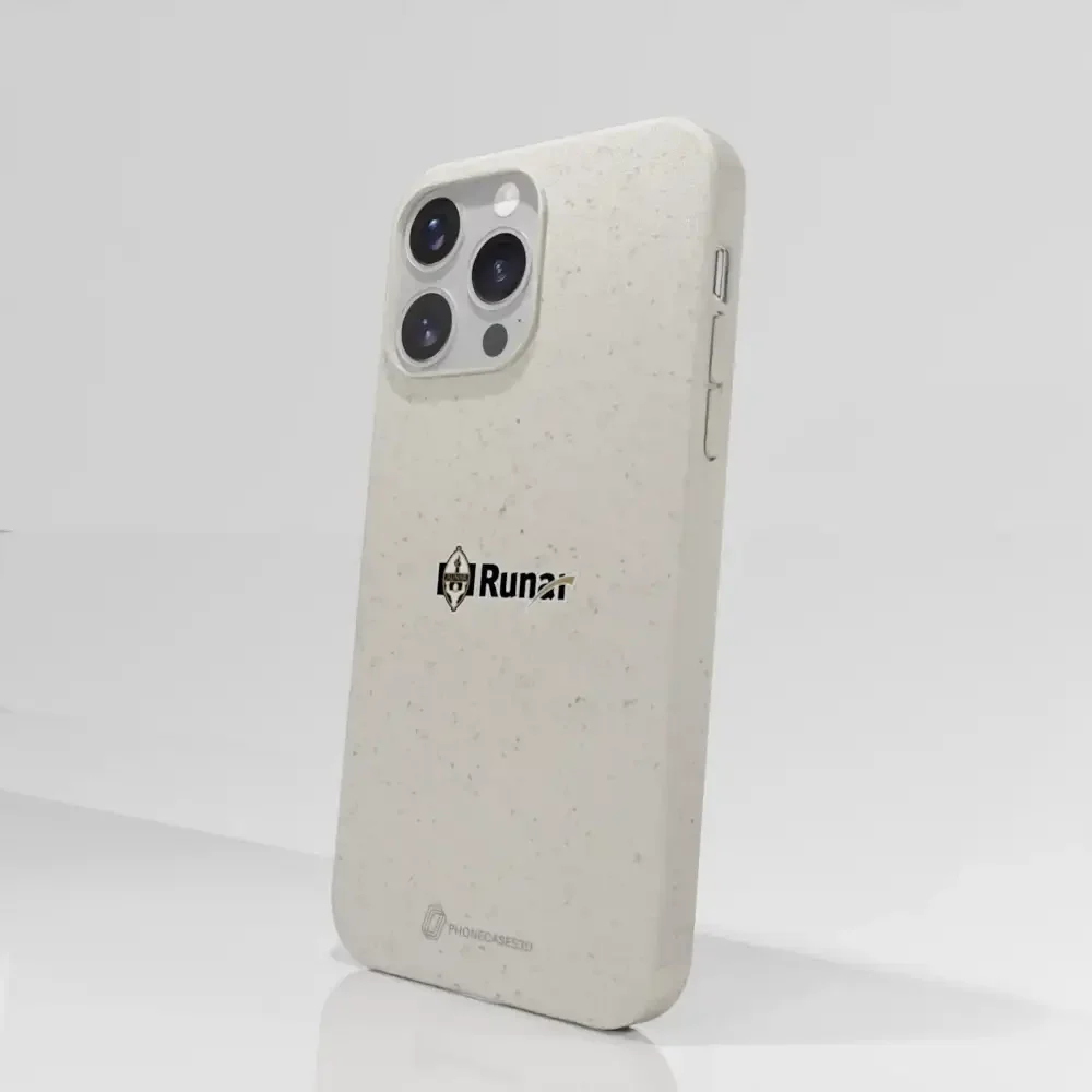 IL Runar Official White Compostable Phone Case Crest - Image 59