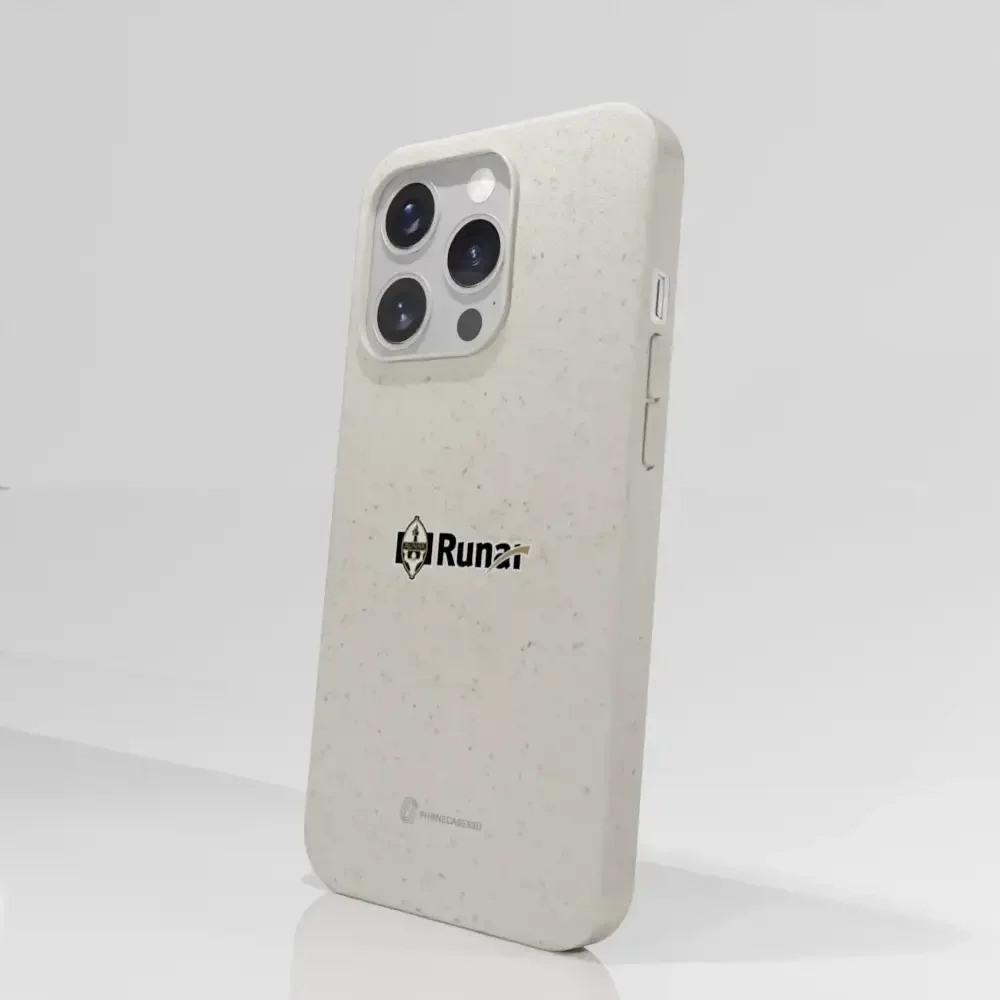 IL Runar Official White Compostable Phone Case Crest - Image 67