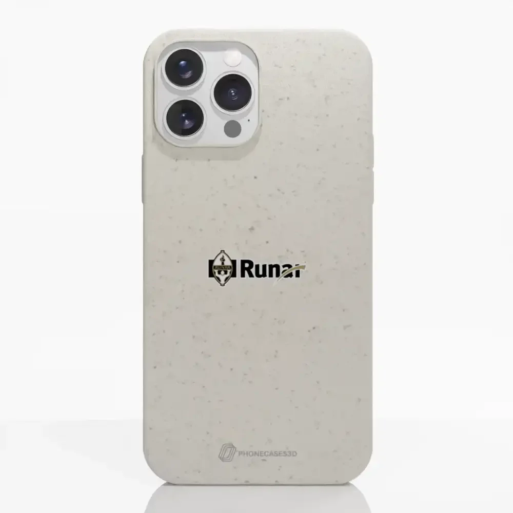 IL Runar Official White Compostable Phone Case Crest - Image 9