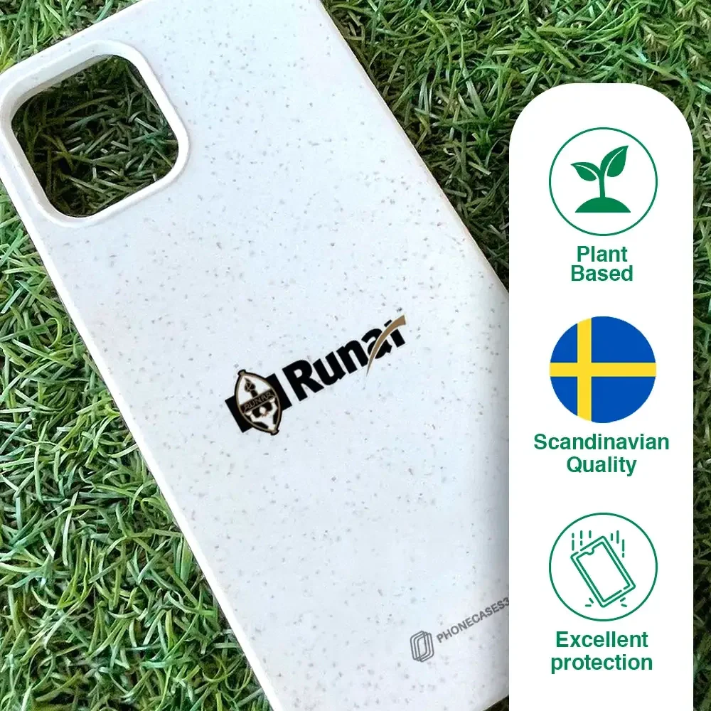IL Runar Official White Compostable Phone Case Crest - Image 45