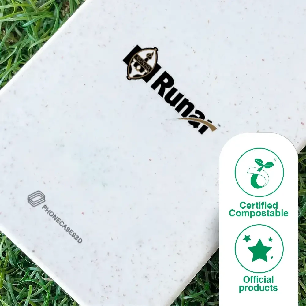 IL Runar Official White Compostable Phone Case Crest - Image 46
