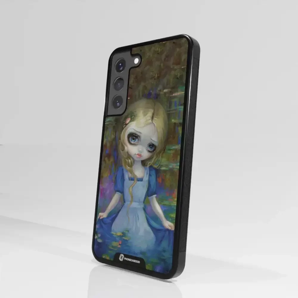 Jasmine Becket Official 3D Phone Case Design Alice in a Monets Water Lillies - Image 107