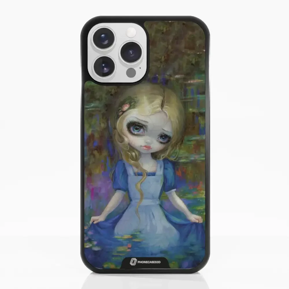Jasmine Becket Official 3D Phone Case Design Alice in a Monets Water Lillies - Image 11