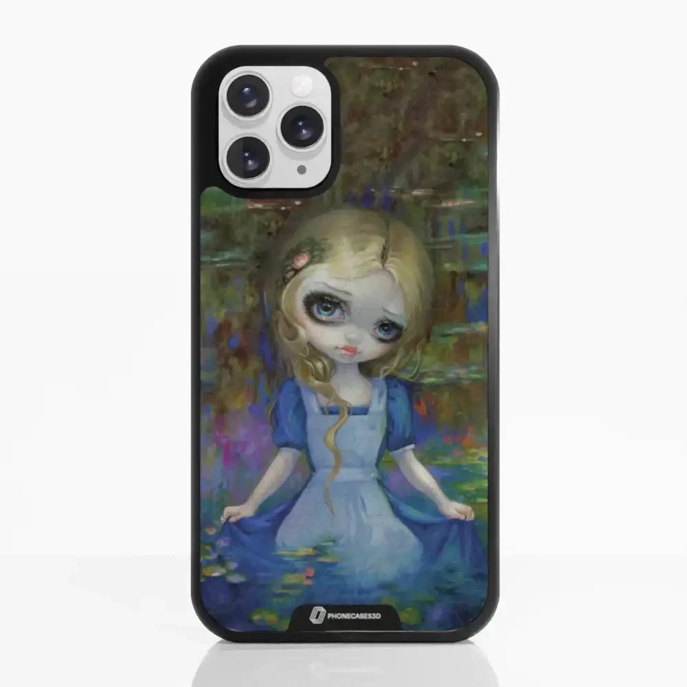 Jasmine Becket Official 3D Phone Case Design Alice in a Monets Water Lillies - Image 2