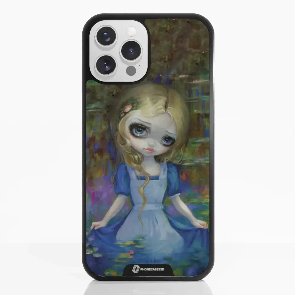 Jasmine Becket Official 3D Phone Case Design Alice in a Monets Water Lillies - Image 7