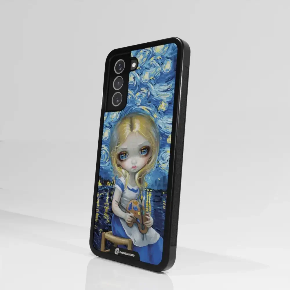 Jasmine Becket Official 3D Phone Case Design Alice in a Van Gogh Nocturne - Image 104