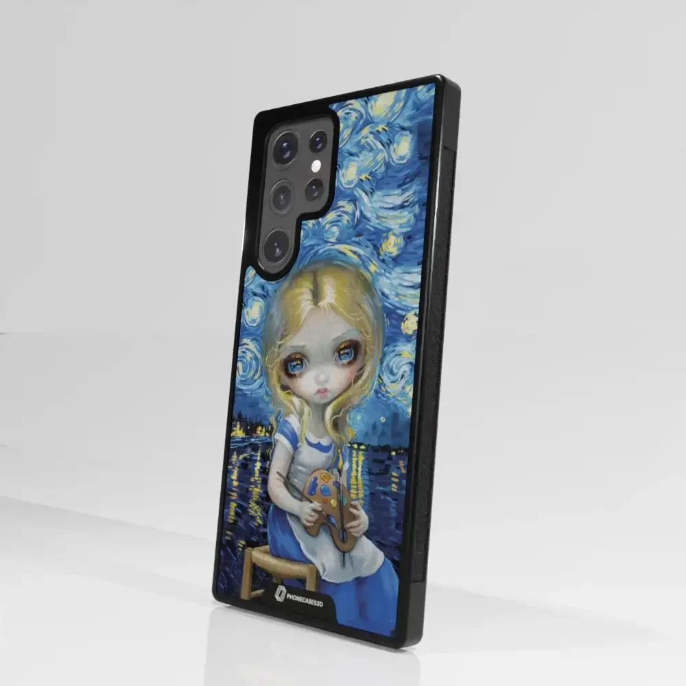 Jasmine Becket Official 3D Phone Case Design Alice in a Van Gogh Nocturne - Image 108