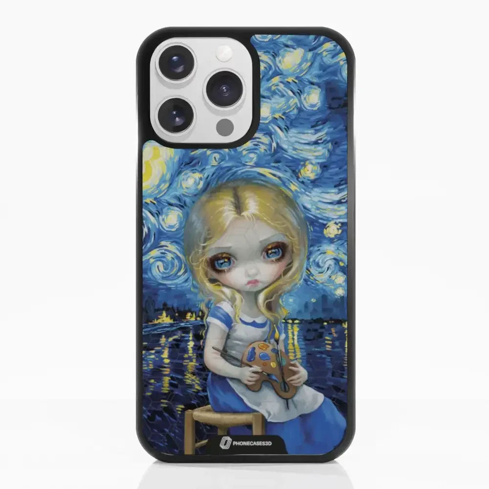 Jasmine Becket Official 3D Phone Case Design Alice in a Van Gogh Nocturne - Image 14