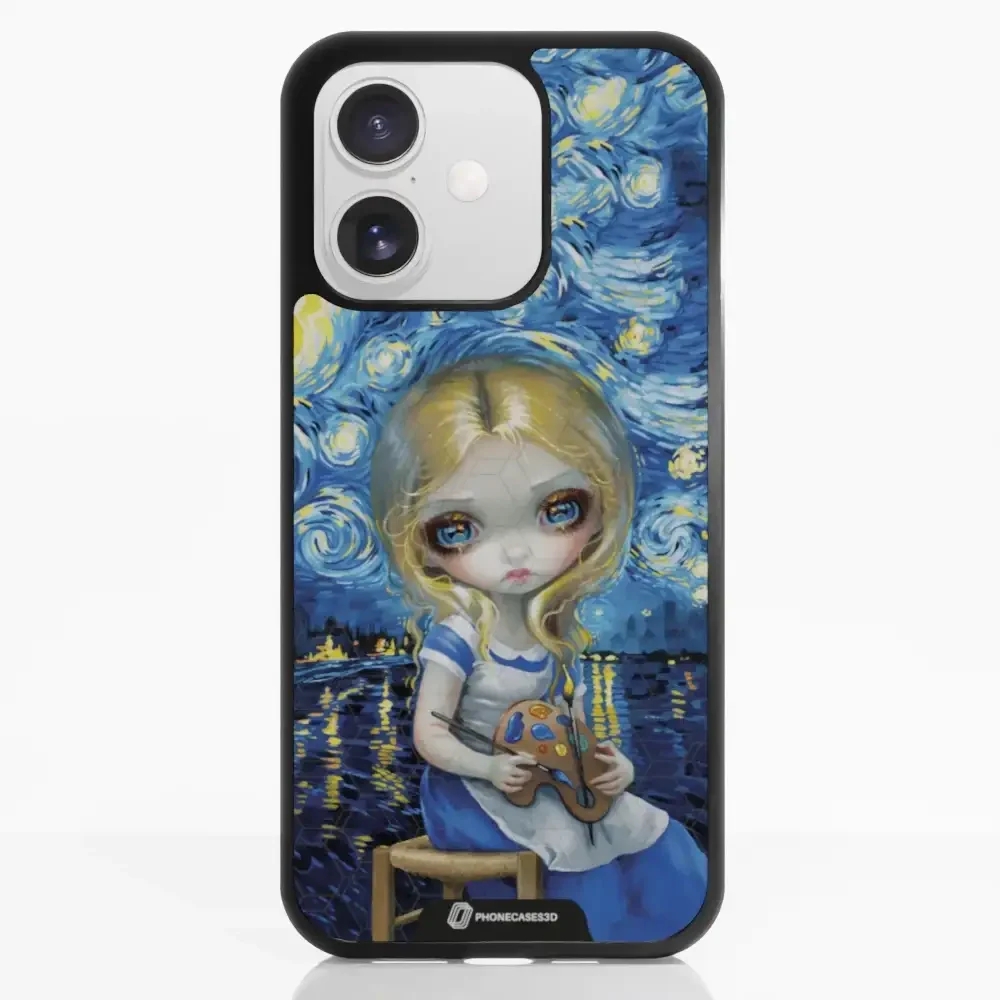 Jasmine Becket Official 3D Phone Case Design Alice in a Van Gogh Nocturne - Image 25