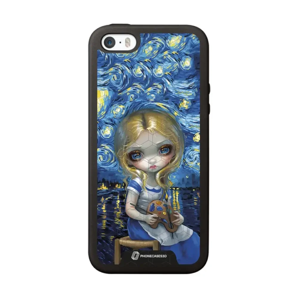 Jasmine Becket Official 3D Phone Case Design Alice in a Van Gogh Nocturne - Image 30