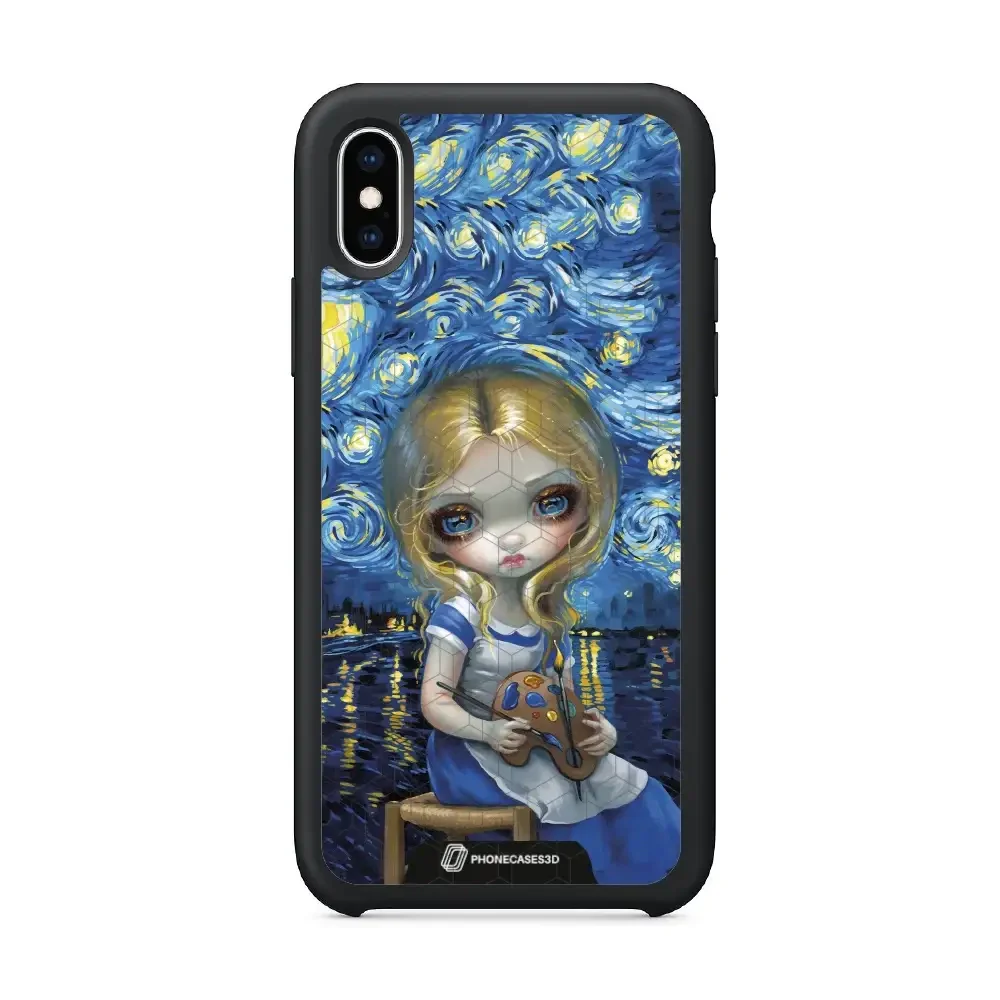 Jasmine Becket Official 3D Phone Case Design Alice in a Van Gogh Nocturne - Image 41