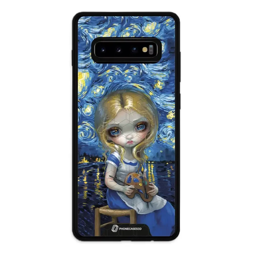 Jasmine Becket Official 3D Phone Case Design Alice in a Van Gogh Nocturne - Image 47
