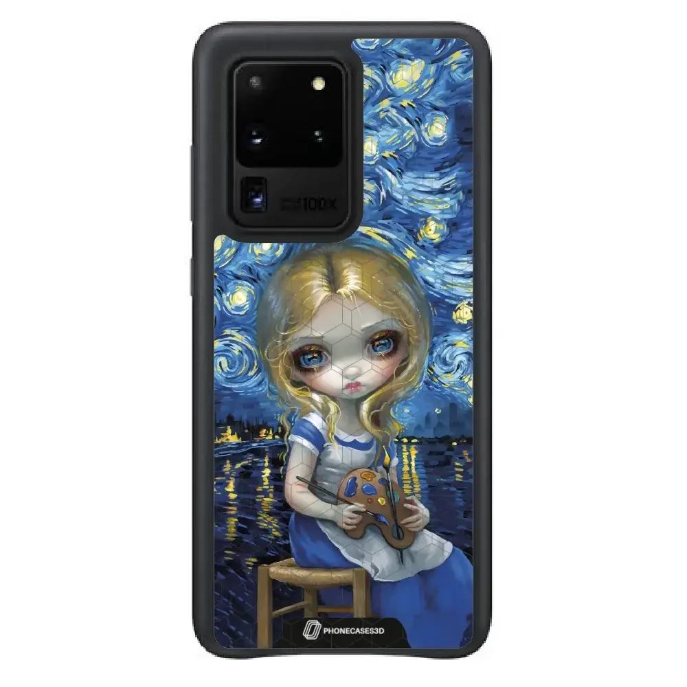Jasmine Becket Official 3D Phone Case Design Alice in a Van Gogh Nocturne - Image 50