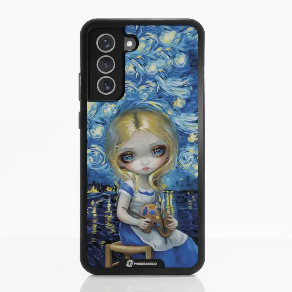 Jasmine Becket Official 3D Phone Case Design Alice in a Van Gogh Nocturne - Image 51