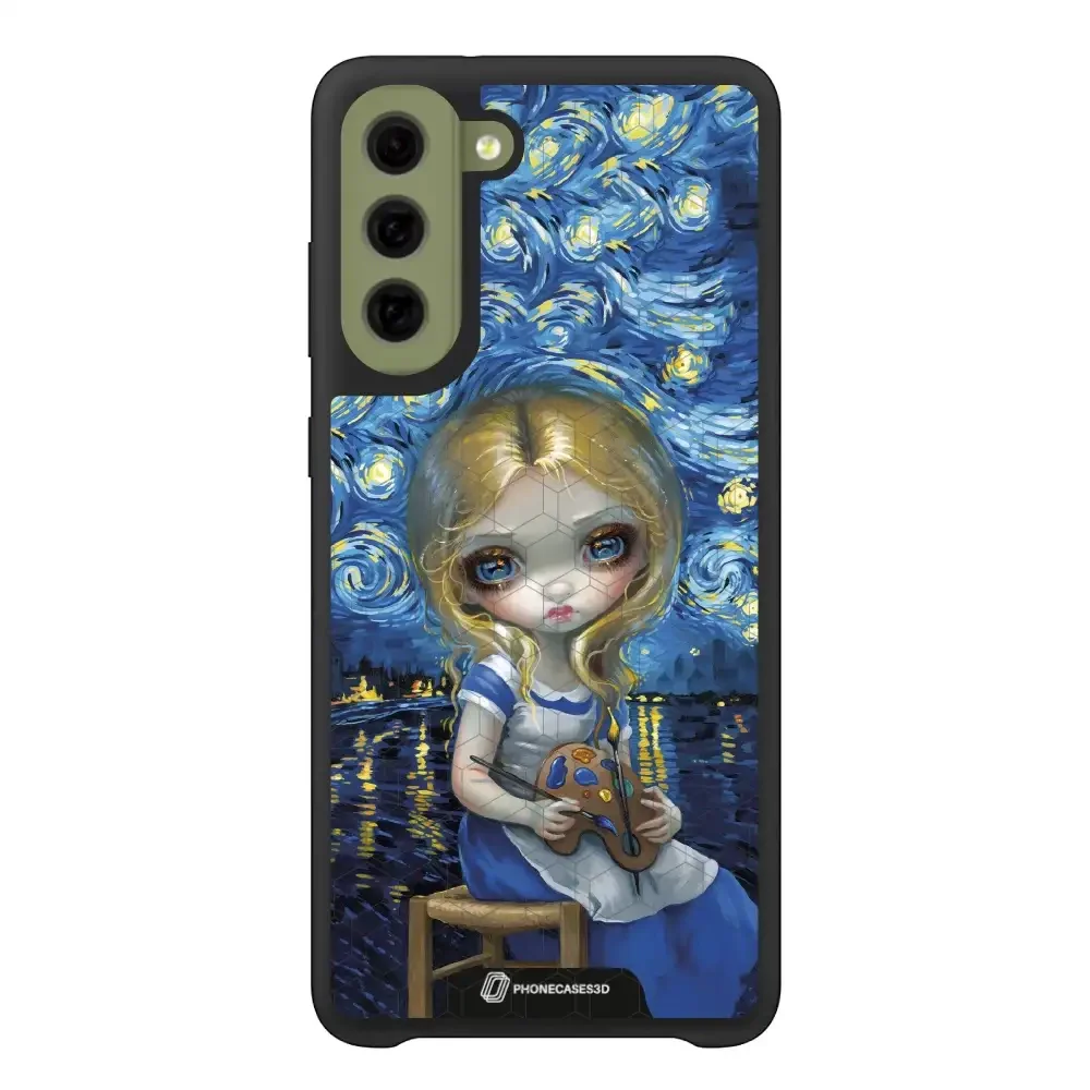 Jasmine Becket Official 3D Phone Case Design Alice in a Van Gogh Nocturne - Image 52