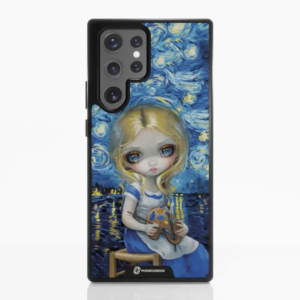 Jasmine Becket Official 3D Phone Case Design Alice in a Van Gogh Nocturne - Image 57