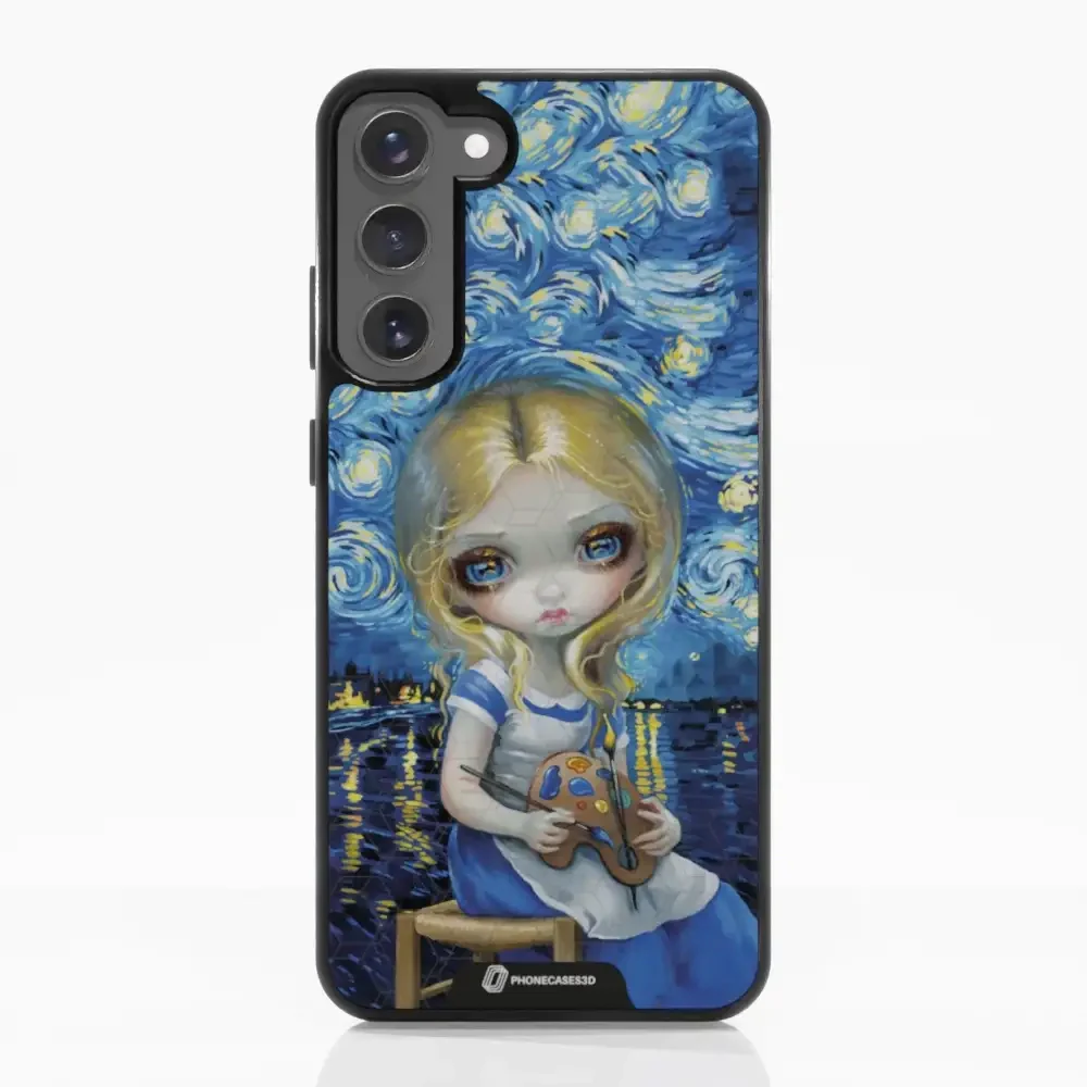 Jasmine Becket Official 3D Phone Case Design Alice in a Van Gogh Nocturne - Image 60