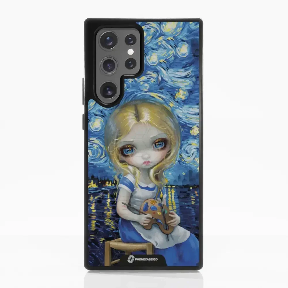 Jasmine Becket Official 3D Phone Case Design Alice in a Van Gogh Nocturne - Image 61