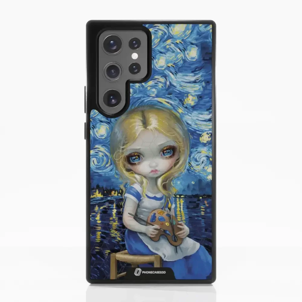 Jasmine Becket Official 3D Phone Case Design Alice in a Van Gogh Nocturne - Image 64