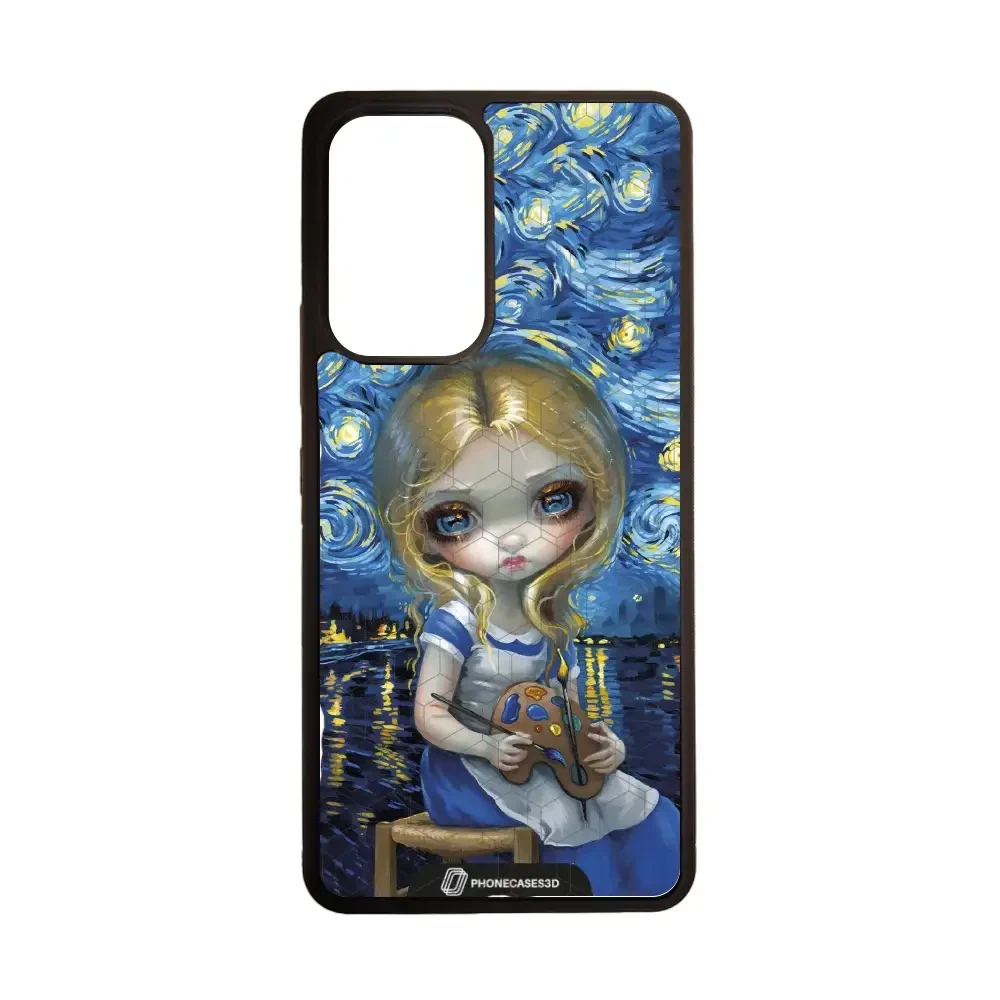 Jasmine Becket Official 3D Phone Case Design Alice in a Van Gogh Nocturne - Image 73