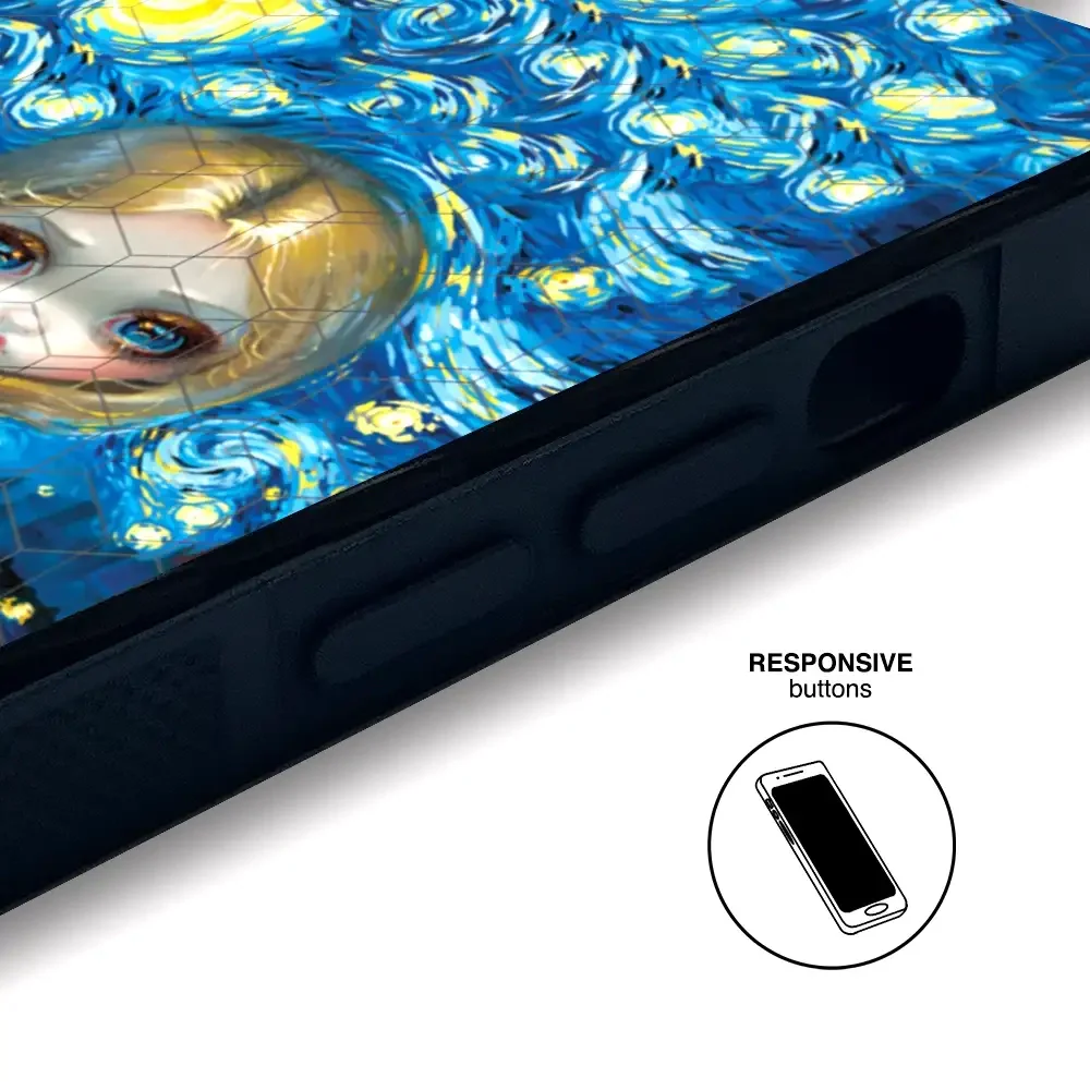 Jasmine Becket Official 3D Phone Case Design Alice in a Van Gogh Nocturne - Image 75