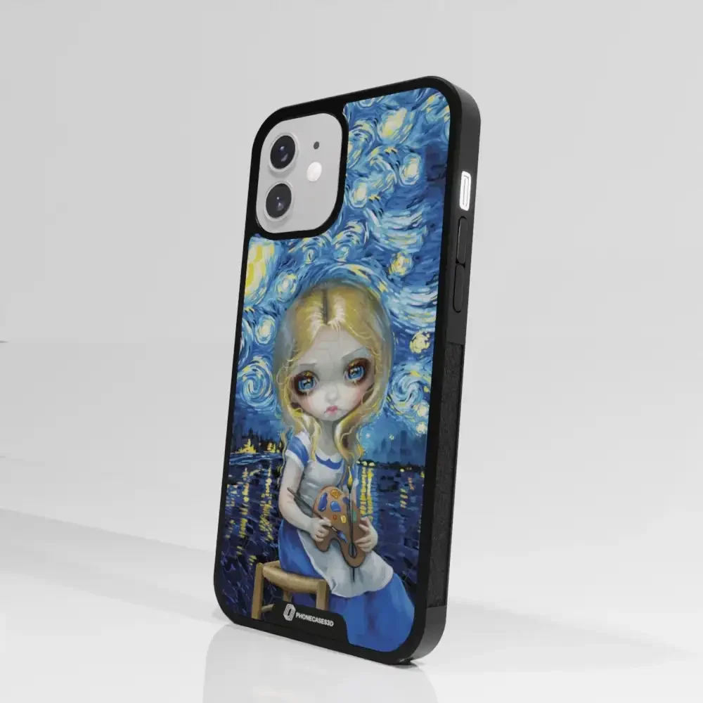 Jasmine Becket Official 3D Phone Case Design Alice in a Van Gogh Nocturne - Image 80