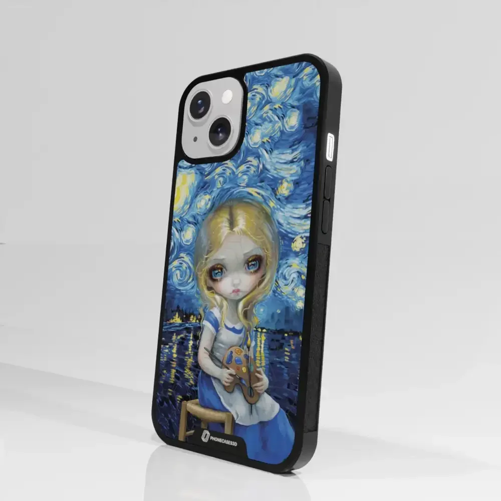 Jasmine Becket Official 3D Phone Case Design Alice in a Van Gogh Nocturne - Image 84