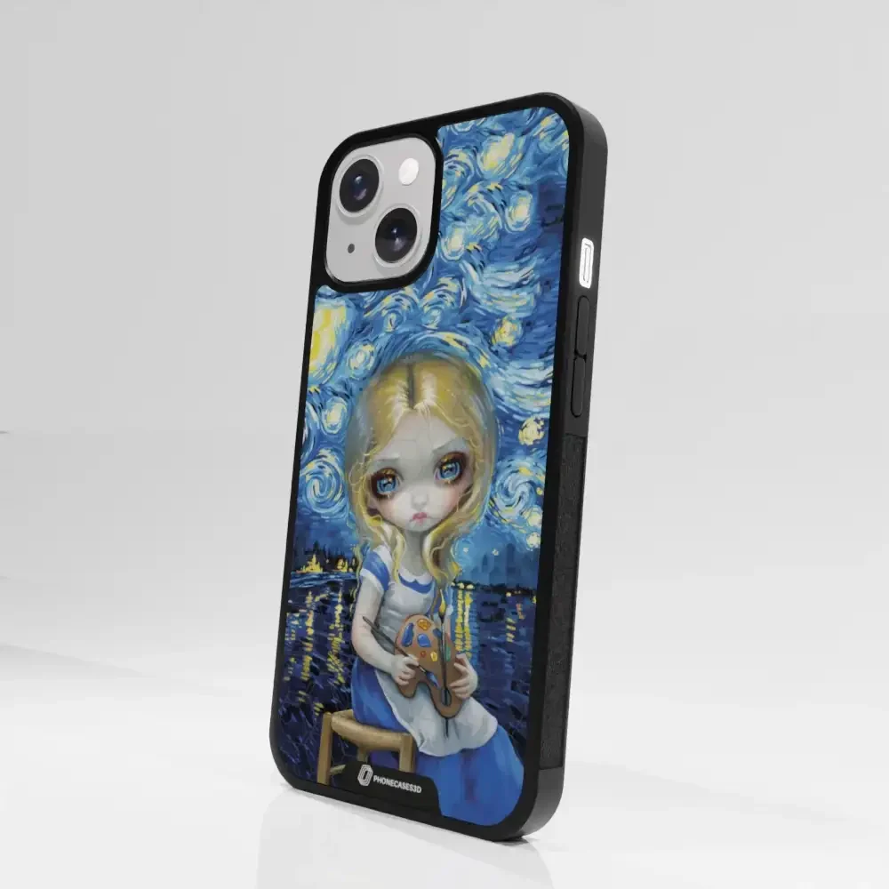 Jasmine Becket Official 3D Phone Case Design Alice in a Van Gogh Nocturne - Image 92