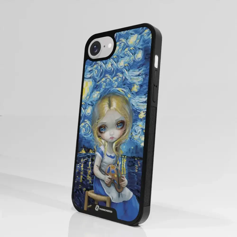 Jasmine Becket Official 3D Phone Case Design Alice in a Van Gogh Nocturne - Image 97