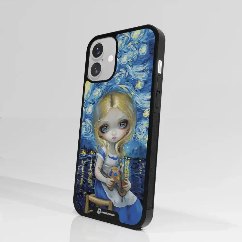 Jasmine Becket Official 3D Phone Case Design Alice in a Van Gogh Nocturne - Image 98