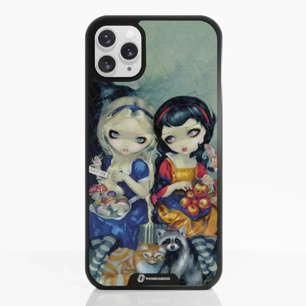 Jasmine Becket Official 3D Phone Case Design Alice & Snow White - Image 3