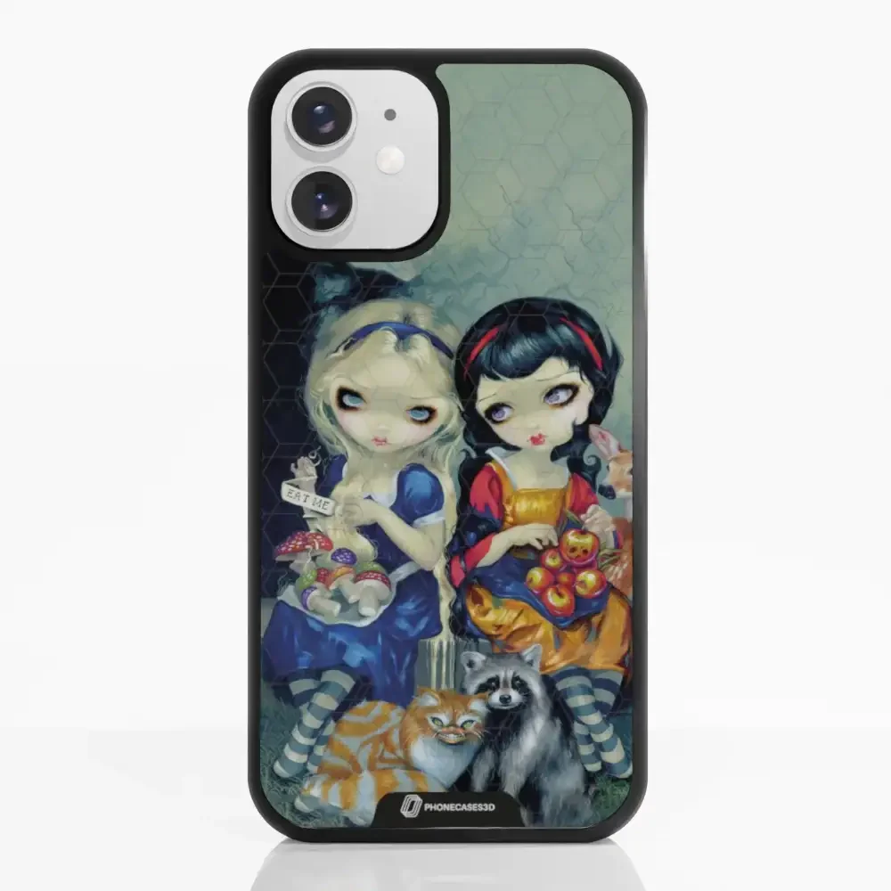 Jasmine Becket Official 3D Phone Case Design Alice & Snow White - Image 5