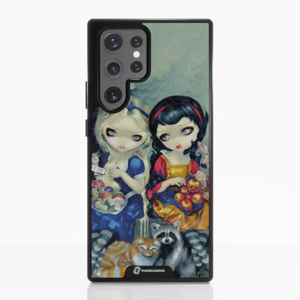 Jasmine Becket Official 3D Phone Case Design Alice & Snow White - Image 57