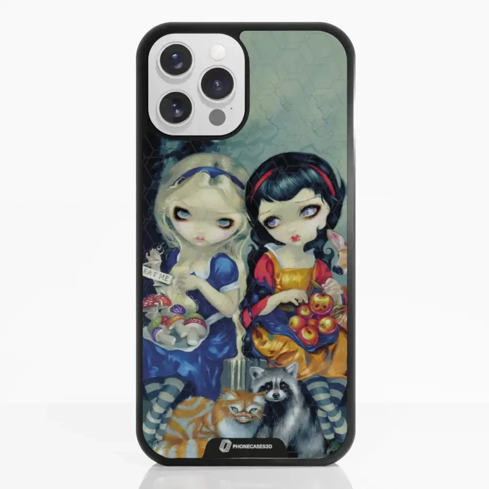 Jasmine Becket Official 3D Phone Case Design Alice & Snow White - Image 7