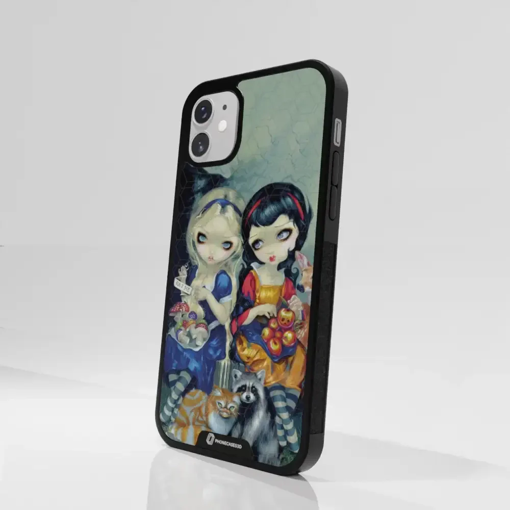Jasmine Becket Official 3D Phone Case Design Alice & Snow White - Image 77