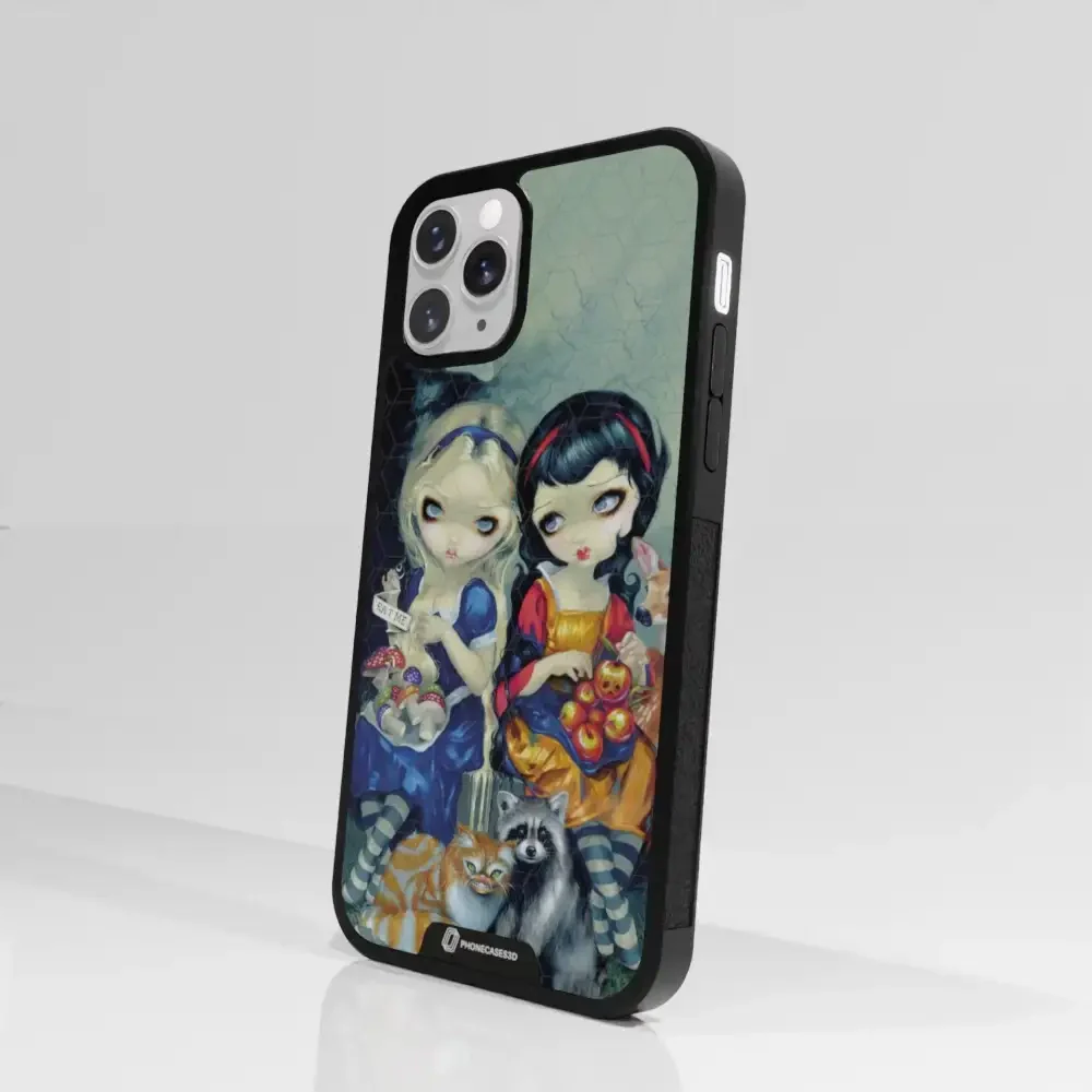 Jasmine Becket Official 3D Phone Case Design Alice & Snow White - Image 78