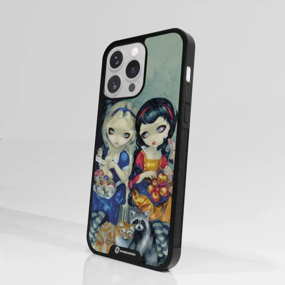 Jasmine Becket Official 3D Phone Case Design Alice & Snow White - Image 95