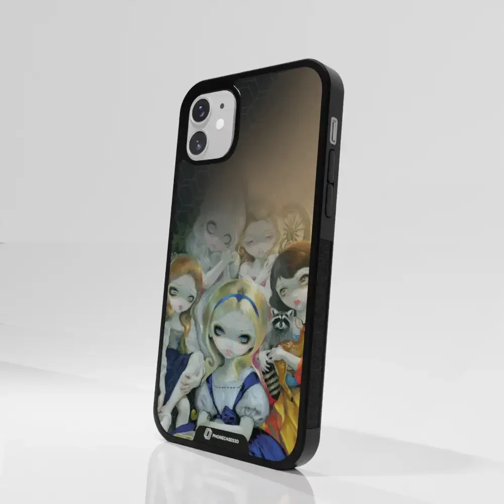 Jasmine Becket Official 3D Phone Case Design Alice & the Bouguereau Princesses - Image 77
