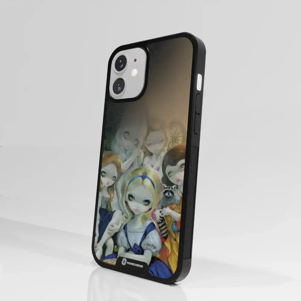 Jasmine Becket Official 3D Phone Case Design Alice & the Bouguereau Princesses - Image 81