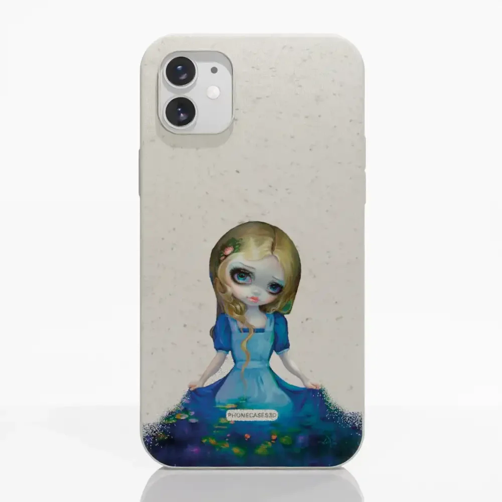 Jasmine Becket Official Compostable Phone Case Design Alice in Monets Lillies