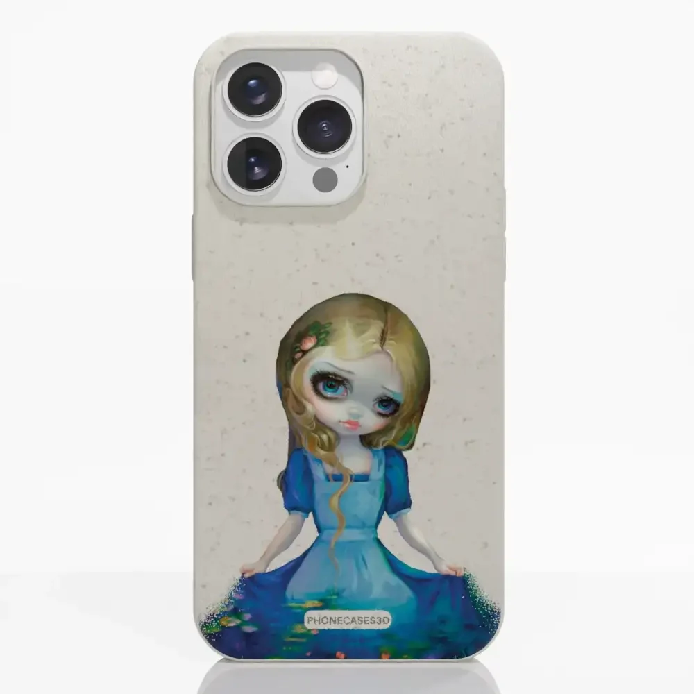 Jasmine Becket Official Compostable Phone Case Design Alice in Monets Lillies - Image 17