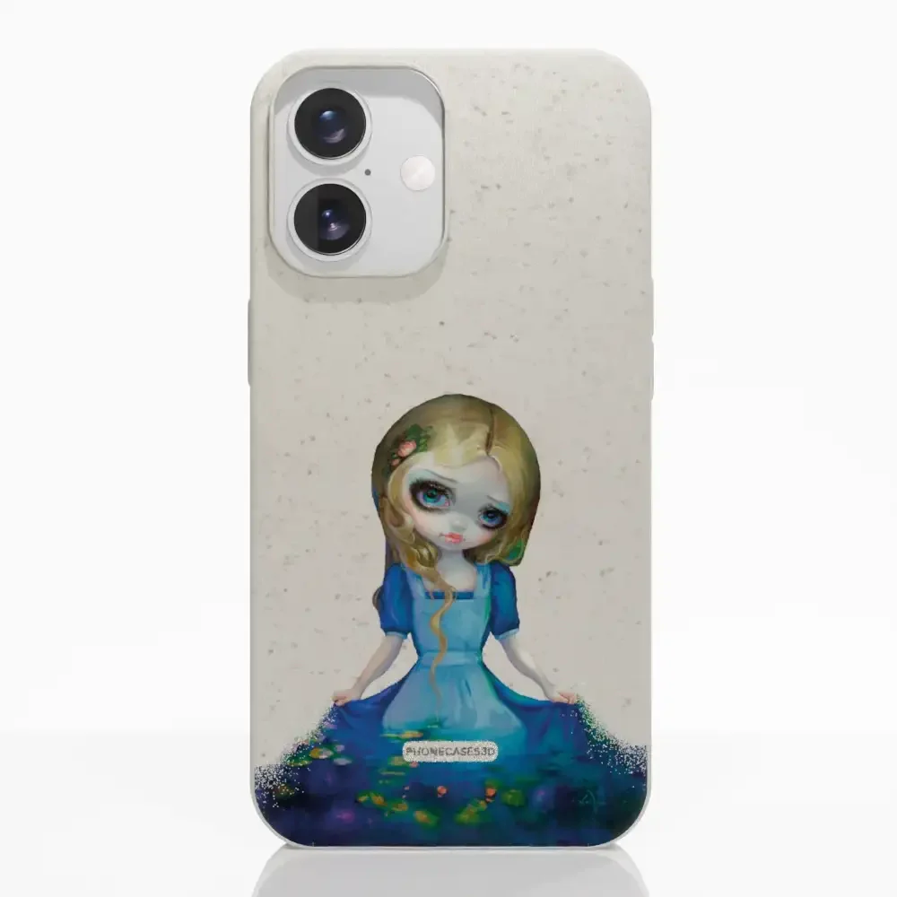 Jasmine Becket Official Compostable Phone Case Design Alice in Monets Lillies - Image 18
