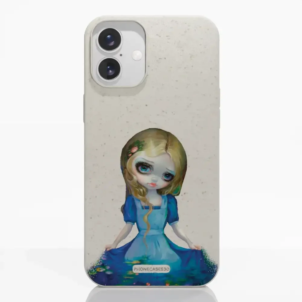 Jasmine Becket Official Compostable Phone Case Design Alice in Monets Lillies - Image 20