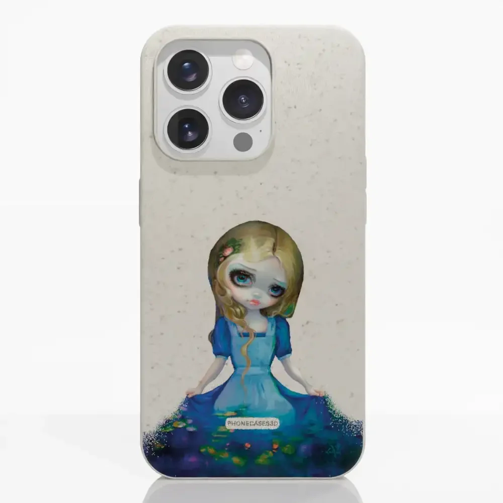 Jasmine Becket Official Compostable Phone Case Design Alice in Monets Lillies - Image 21