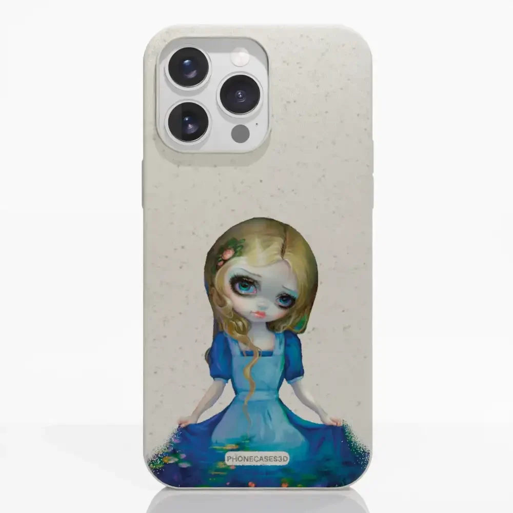 Jasmine Becket Official Compostable Phone Case Design Alice in Monets Lillies - Image 22