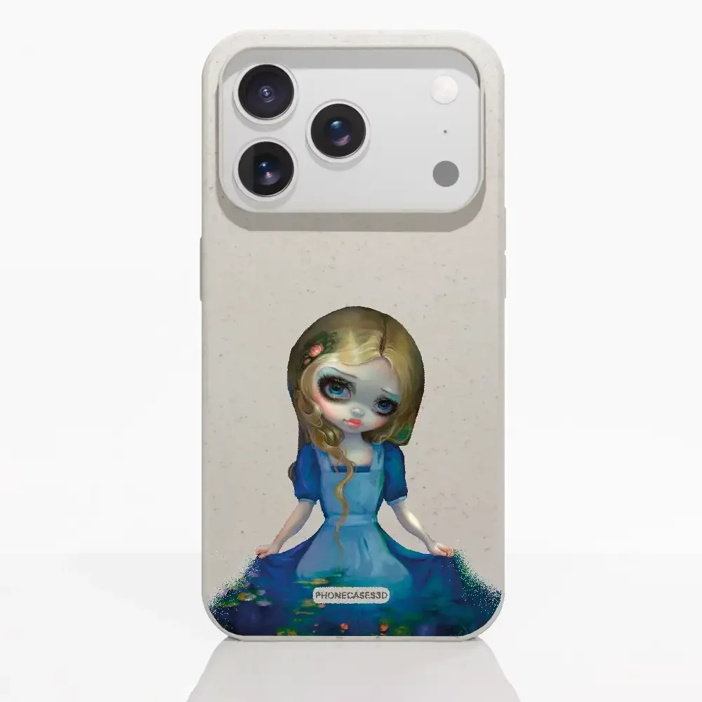 Jasmine Becket Official Compostable Phone Case Design Alice in Monets Lillies - Image 25