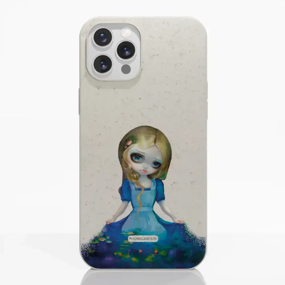 Jasmine Becket Official Compostable Phone Case Design Alice in Monets Lillies - Image 5